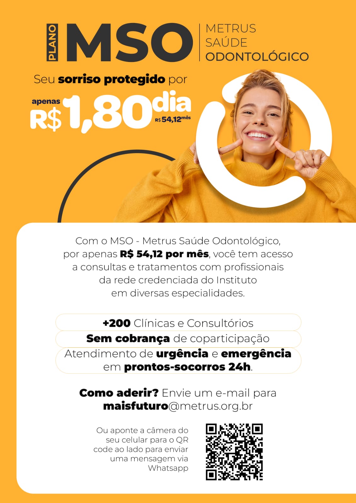 Plano Odontológico Metrus